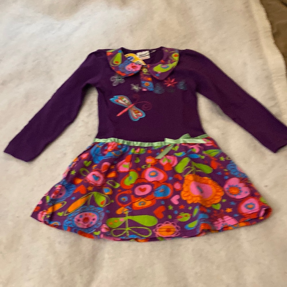 NWT, Adorable girls colorful NEAT dress! Brand new perfect for spring!